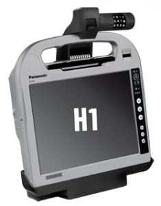 Powered Docking Station for the Panasonic Toughbook H1 Health and H1 Field