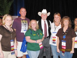 A picture with Smith County (Texas) Sheriff J.B. Smith.