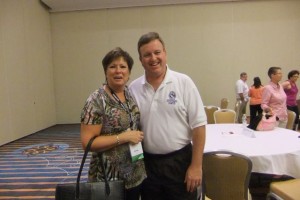 Martha Carter with APCO International President Bill Carrow