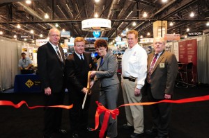 Exhibit Hall Ribbon Cutting