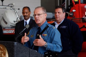 N.J. Officials Brief Crowd at Anglesea Fire Company