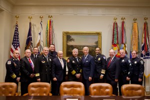 Vice President Joe Biden with Public Safety Representatives on Feb. 22, 2012