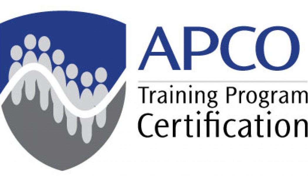 Fairfax County, Virginia Department of Public Safety Communications, Receives APCO Agency Training Program Certification (P33)